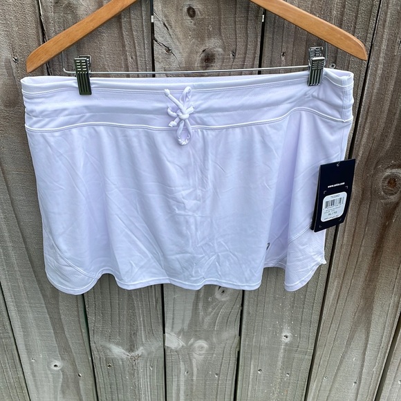 Asics Spin Slice Tennis Skirt Motion Dry Athletic Skorts Sz XL New - Picture 1 of 6